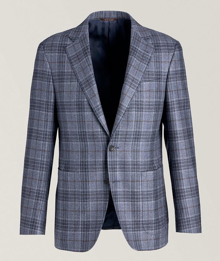 Canali Kei Check Sport Jacket