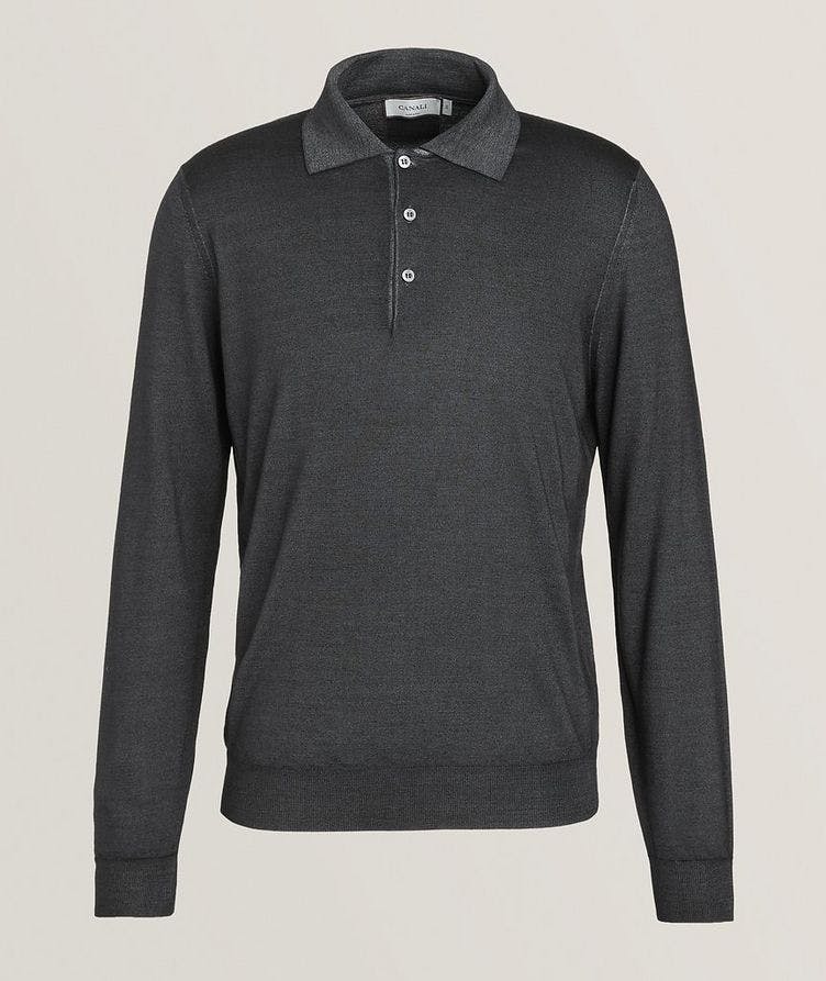 Wool-Silk Knitted Polo image 0