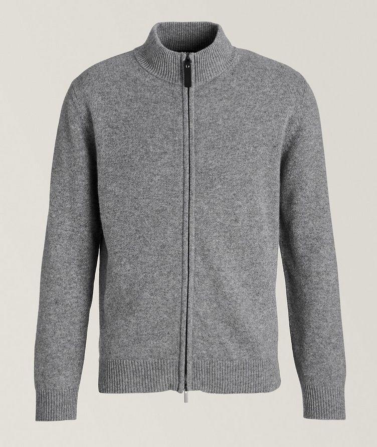 Wool-Cashmere Full-Zip Sweater image 0