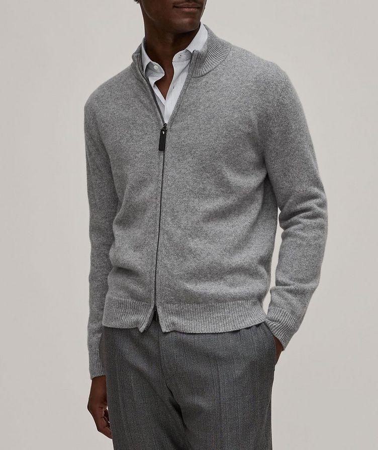 Wool-Cashmere Full-Zip Sweater image 1