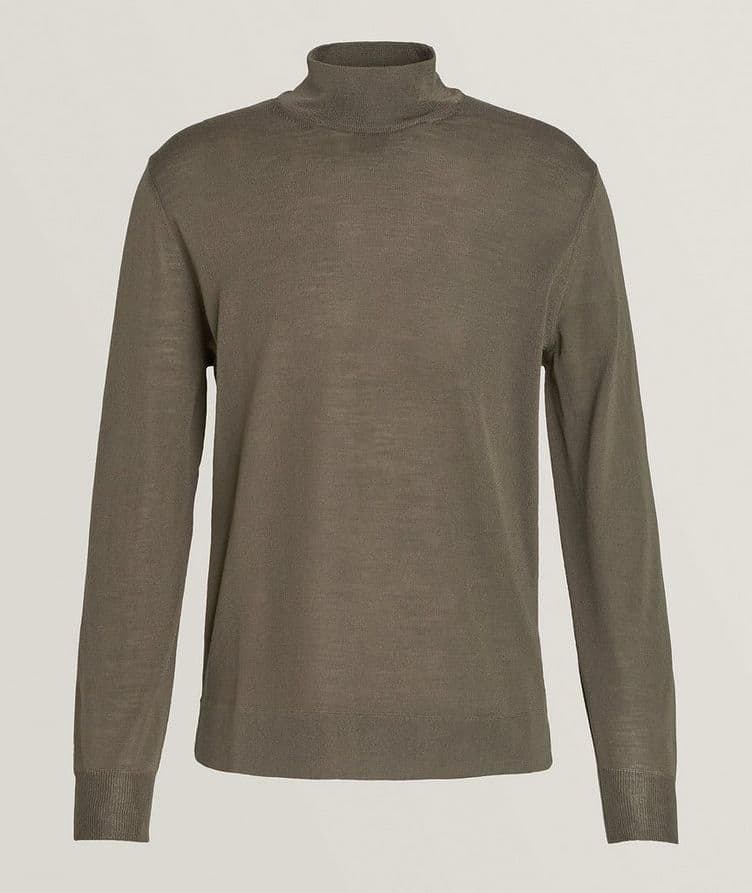 Merino Wool Mock Neck Sweater image 0