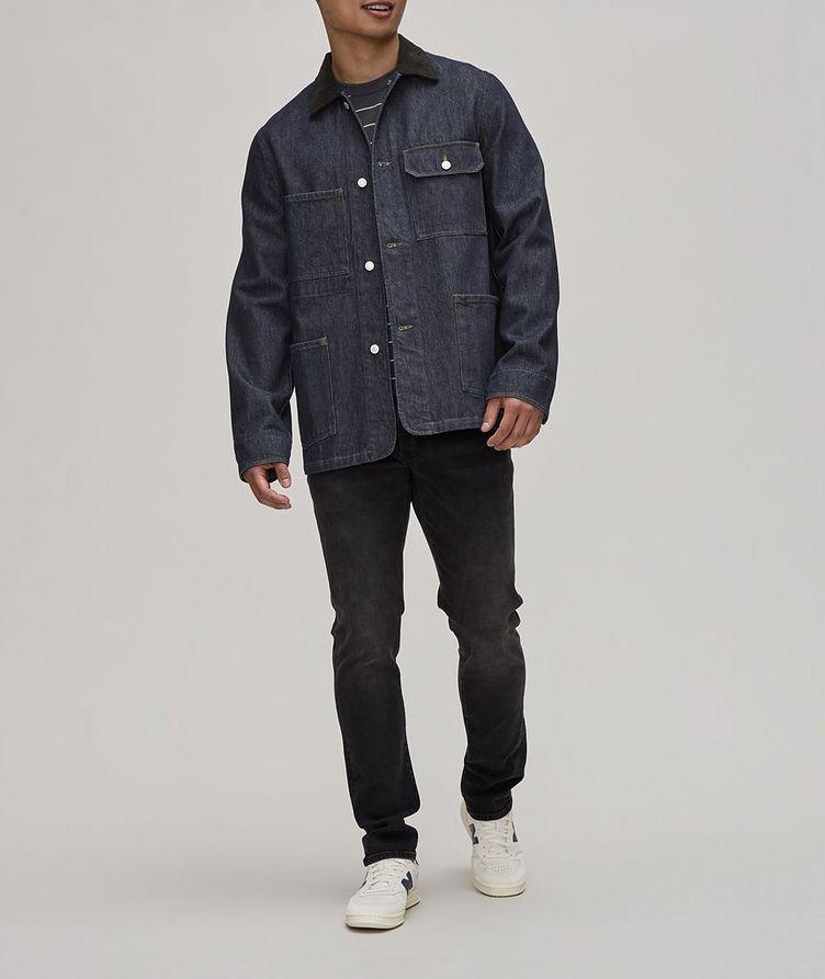 Blouson de style ouvrier Curtis en denim image 3