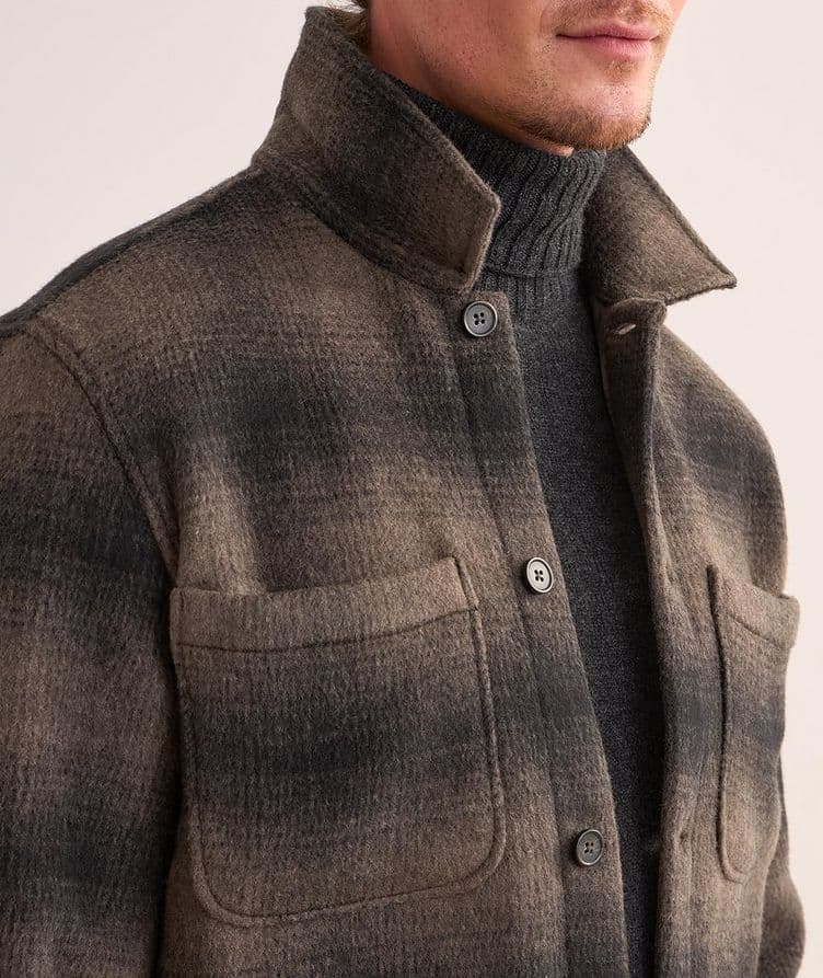 Wool-Blend Overshirt  image 3