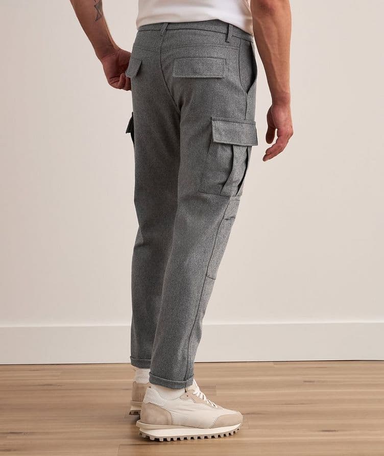 Flannel Cargo Pants  image 2