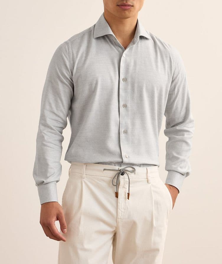 Mélange Cotton-Lyocell Shirt image 1