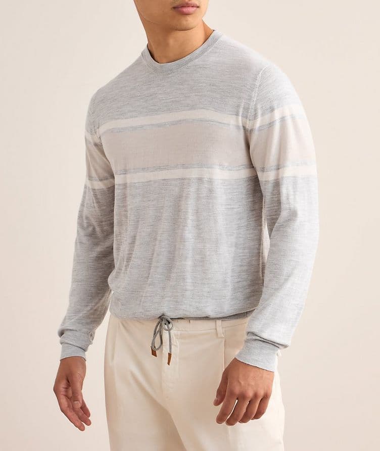 Striped Wool Sweater  image 1