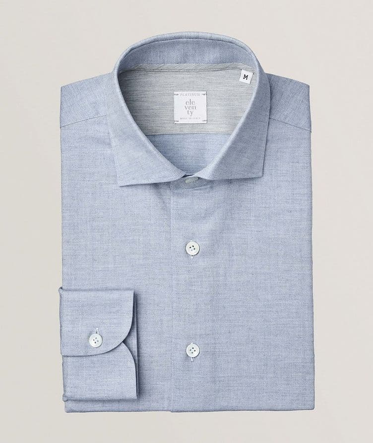 Mélange Cotton Sport Shirt  image 0