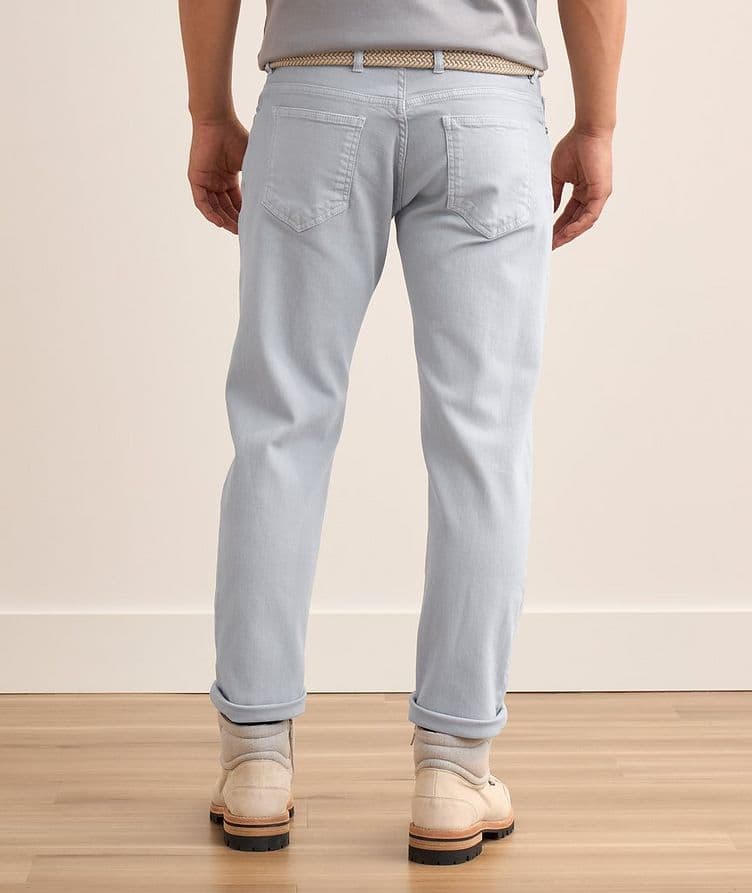 Pantalon en coton extensible image 2