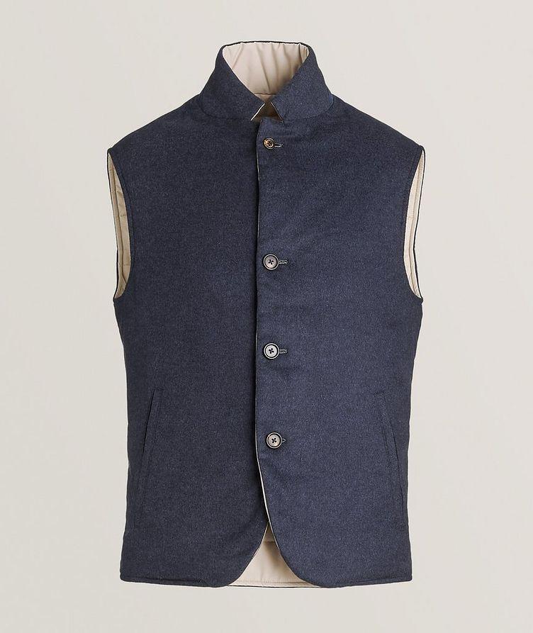 Silk-Cashmere Reversible Vest image 0