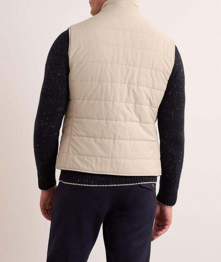 Silk-Cashmere Reversible Vest image 2