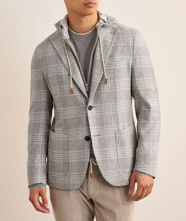 Check Wool-Cashmere Sport Jacket image 1