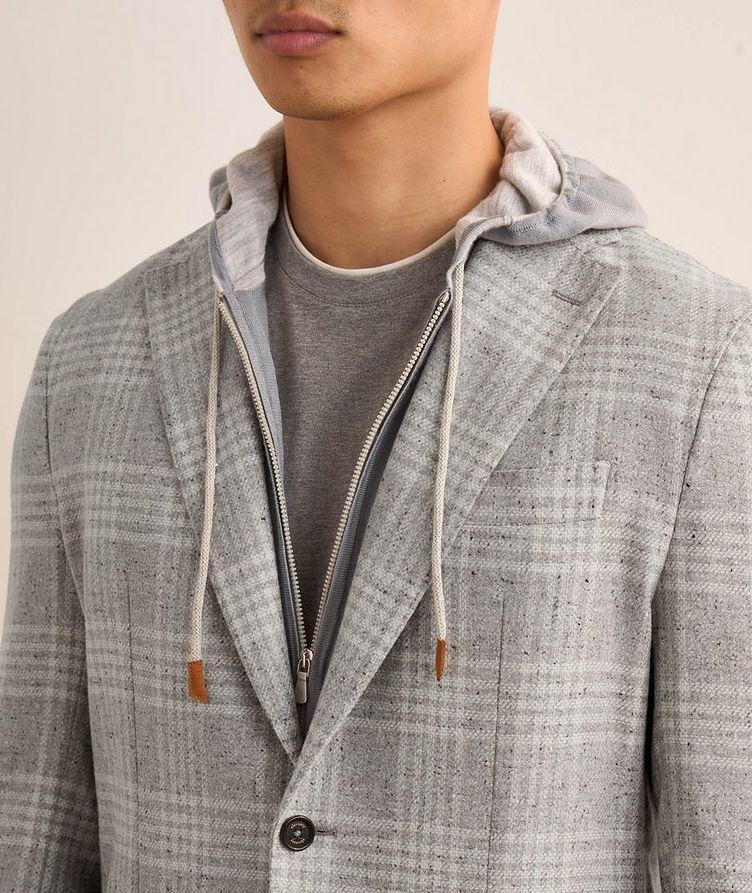 Check Wool-Cashmere Sport Jacket image 3