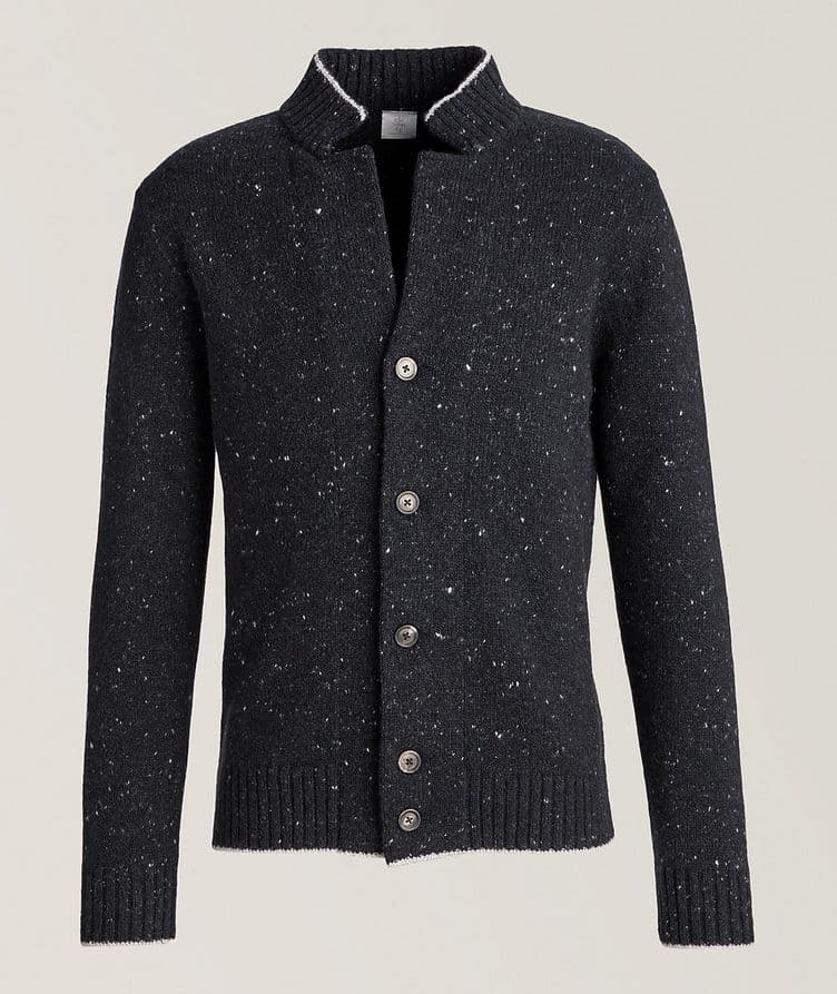 Stretch-Wool & Cashmere Cardigan  image 0