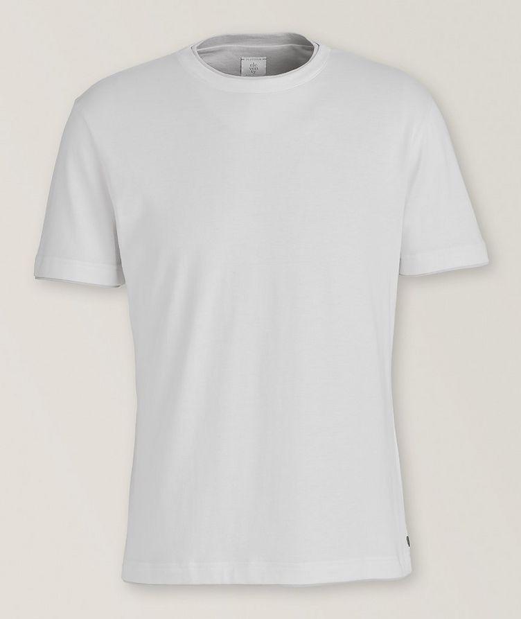 Tipped Giza Cotton T-Shirt  image 0