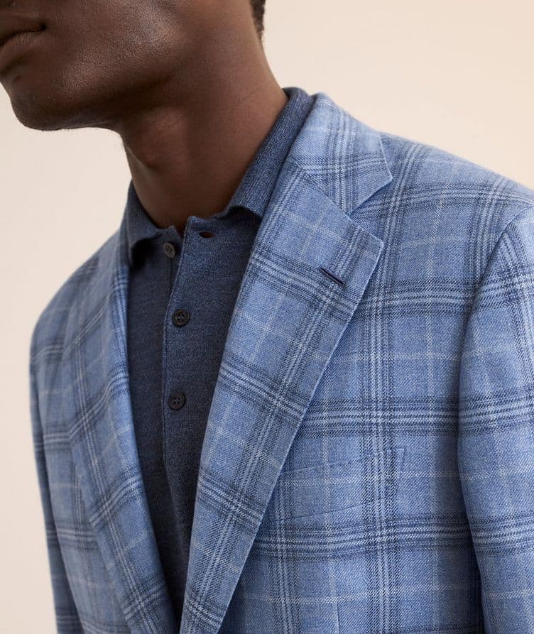 New Plume Plaid Sport Jacket image 3