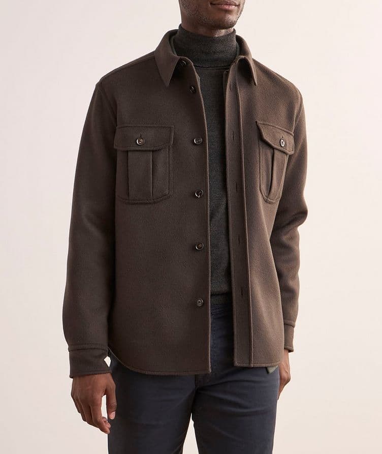 Wool-Cashmere Overshirt  image 1