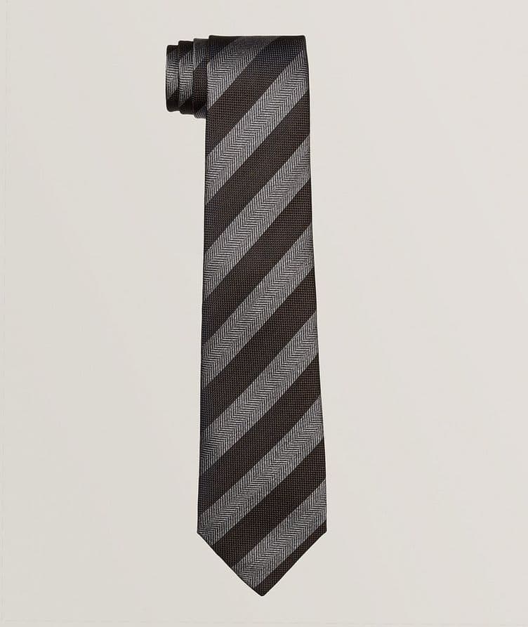 Regimental Silk Tie image 0