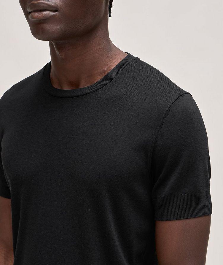 Ribbed Lyocell-Cotton T-Shirt image 3