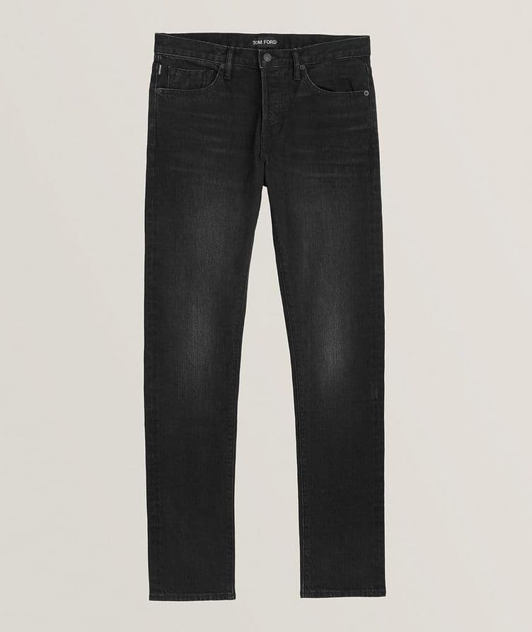 Selvedge Stretch-Cotton Denim Jeans  image 0