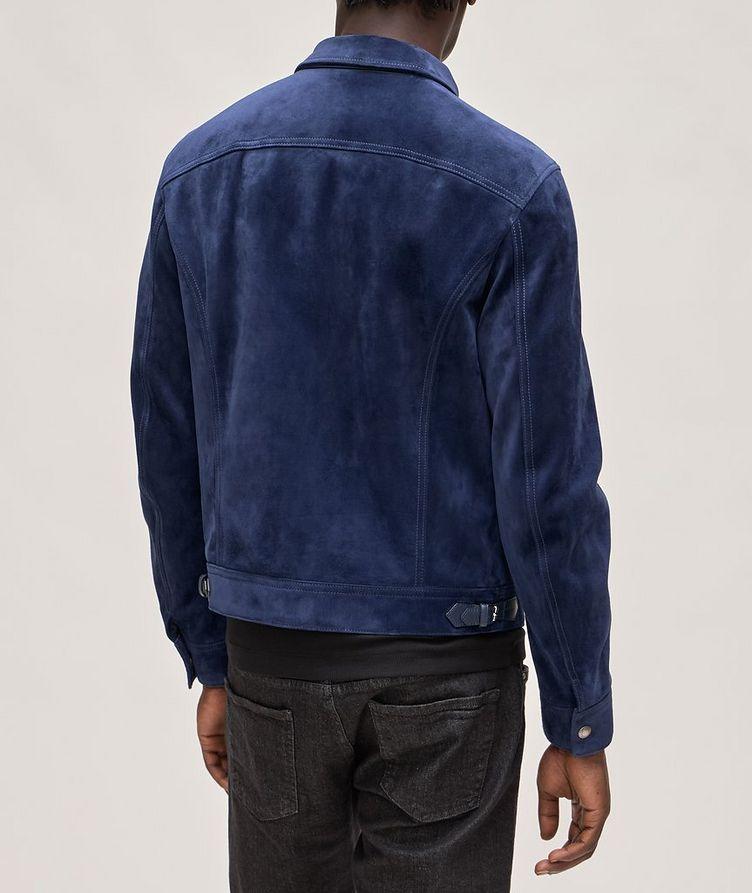 Cashmere-Suede Button Collar Blouson  image 2