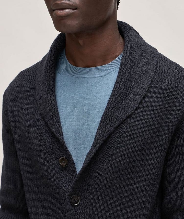 Cashmere Shawl Cardigan  image 3