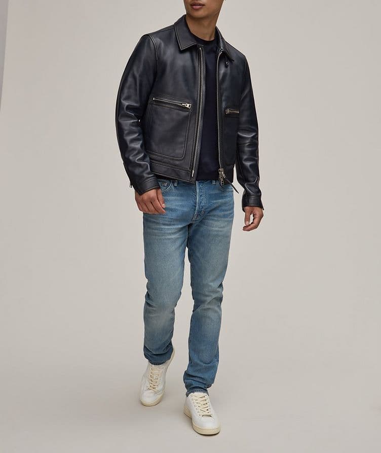 Leather Blouson image 4