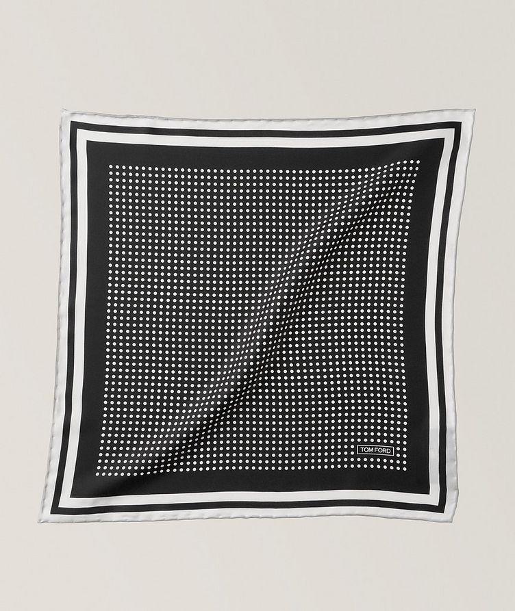 Dotted Silk Pocket Square image 0