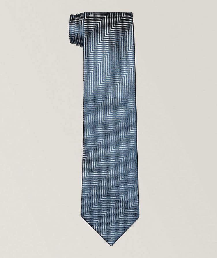 Herringbone Silk Tie  image 0