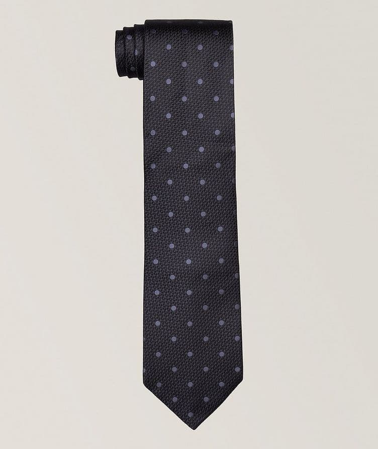 Polka Dot Silk Tie  image 0