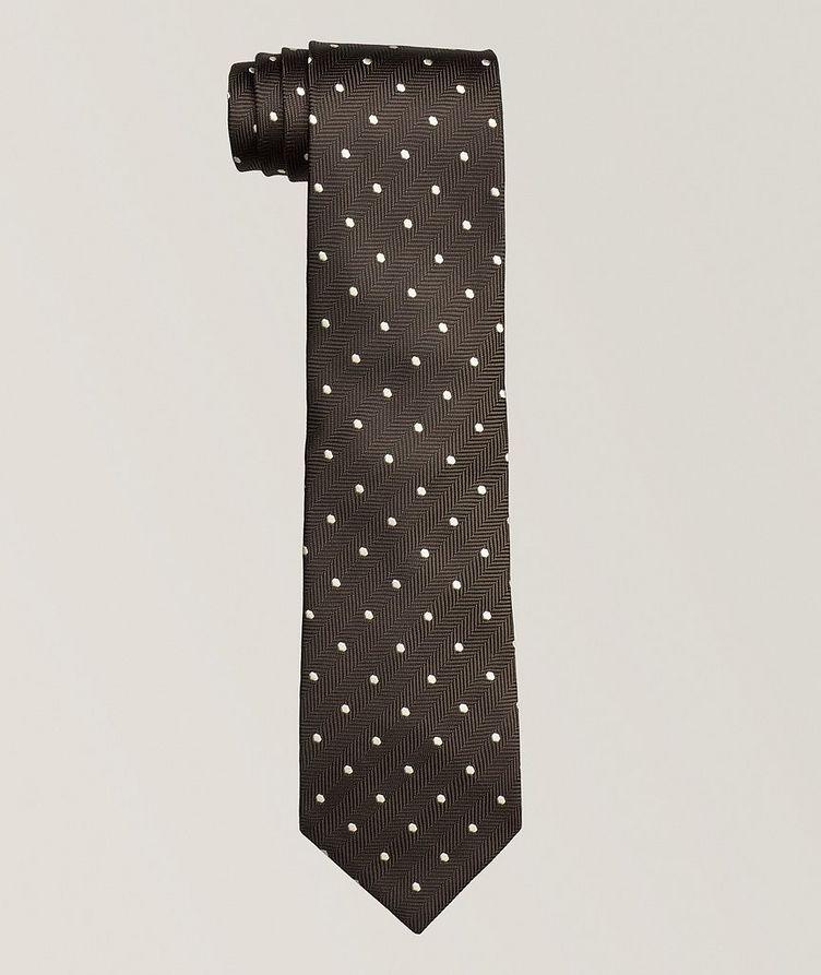 Polka Dot & Herringbone Tie  image 0