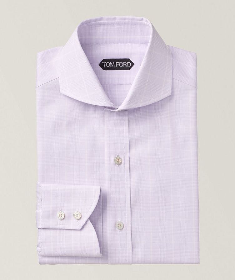 Prince of Wales Cotton Dress Shirt image 0