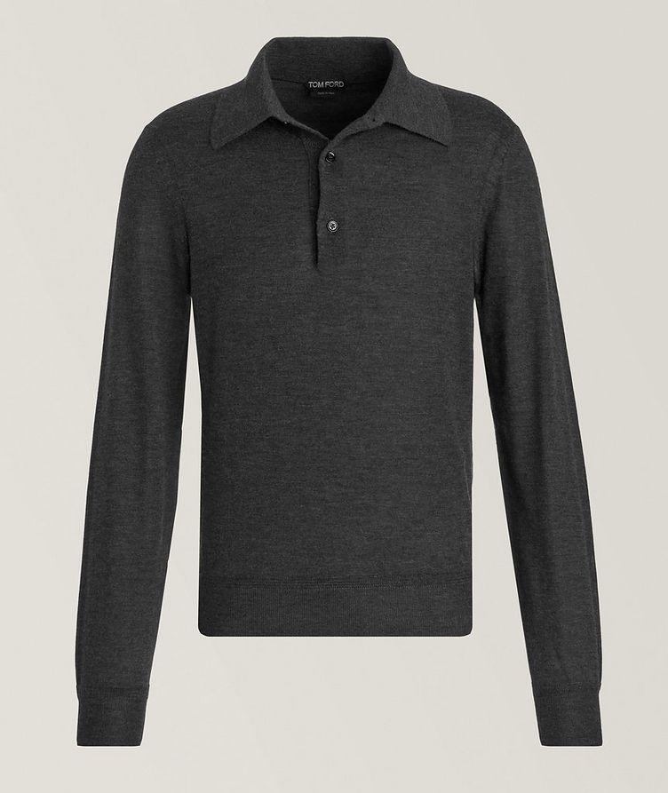 Slim-Fit Cashmere-Blend Polo image 0