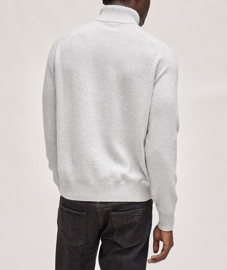 Lambswool-Cashmere Half Zip Sweater  image 2