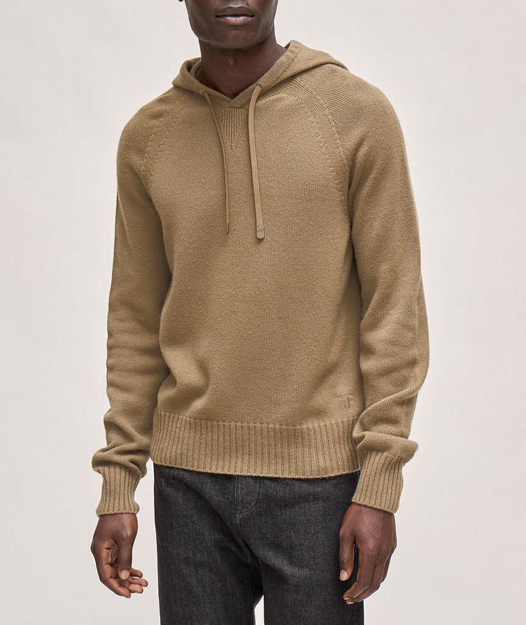 Seamless Cashmere Hooded Sweater  image 1