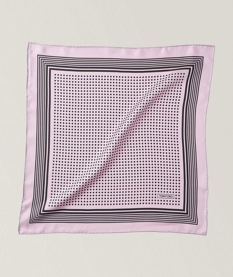 Dotted Silk Pocket Square image 0