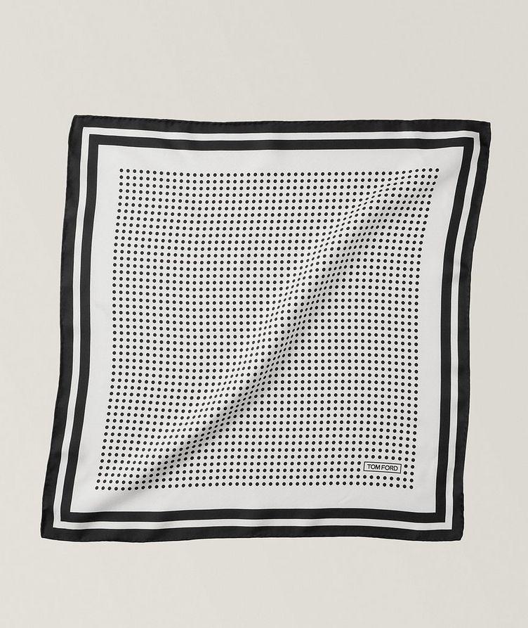 Dotted Silk Pocket Square  image 0