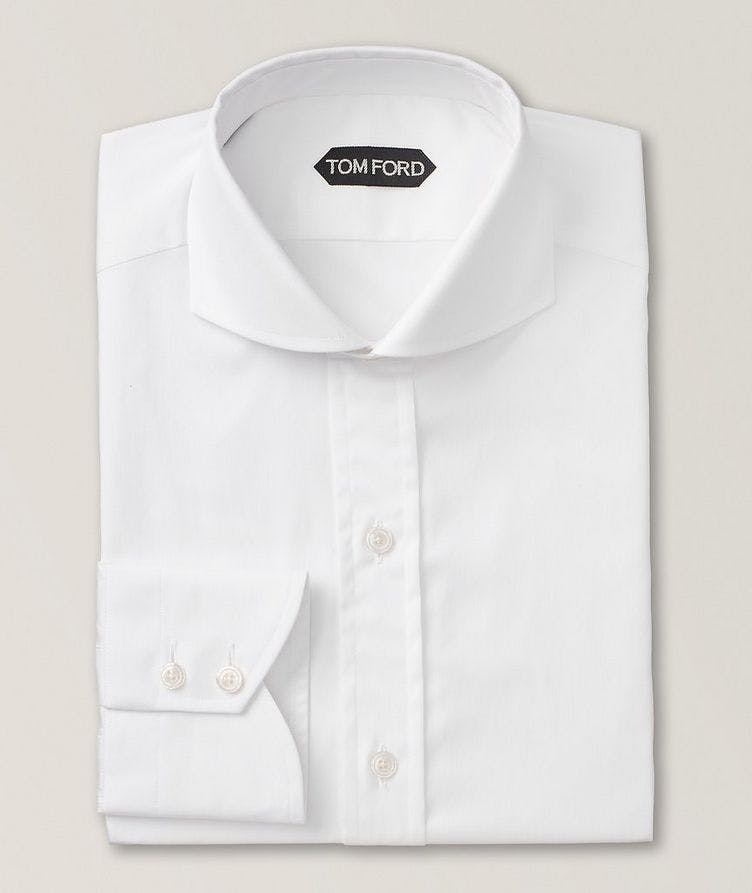 Slim-Fit Poplin Cotton Dress Shirt image 0