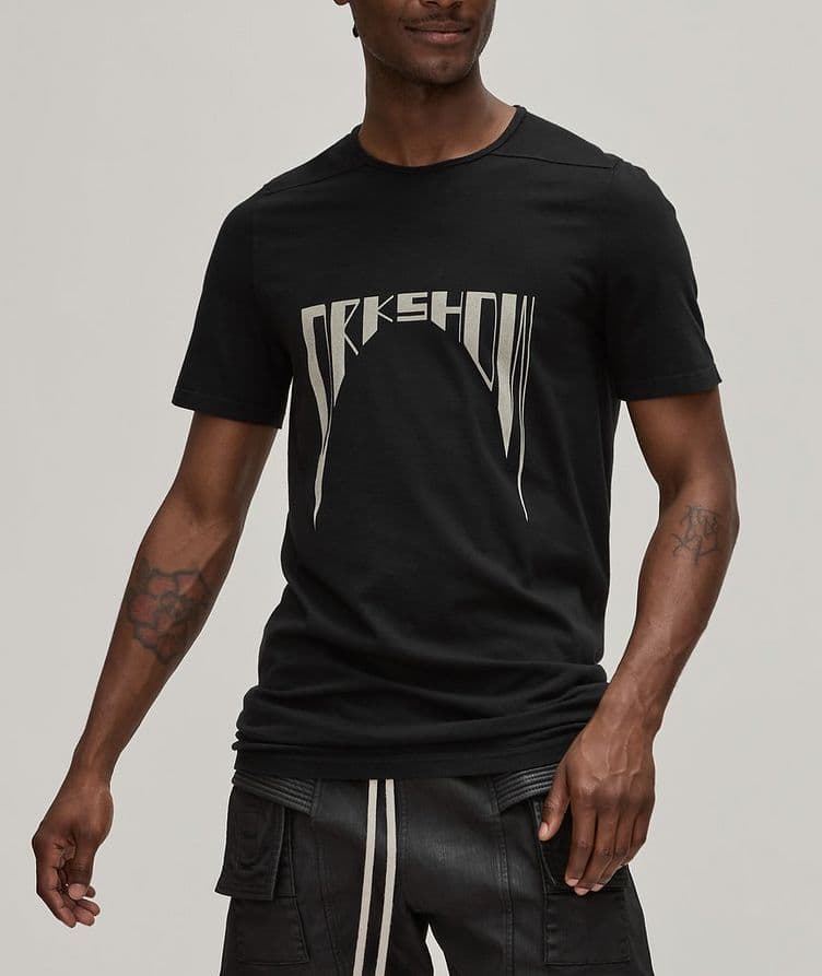 Cotton Warped Logo T-Shirt  image 1