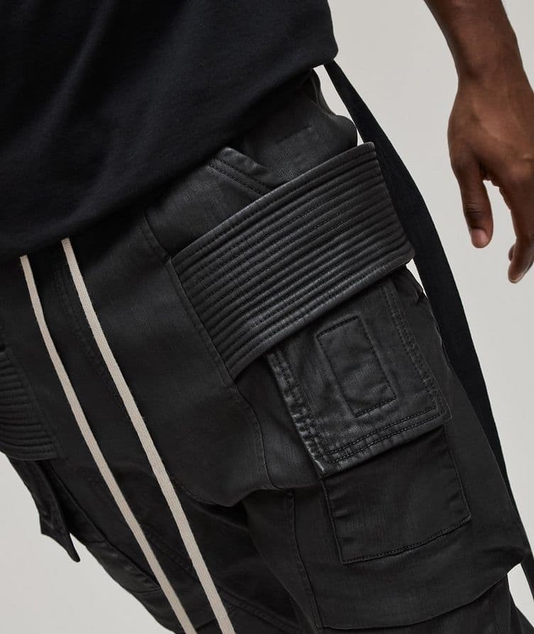 Stretch-Cotton Blend Cargo Pants image 3