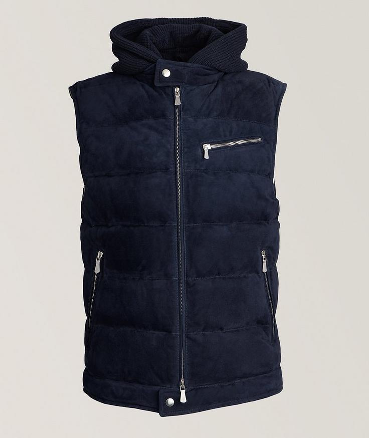 Eleventy Wool Padded Vest