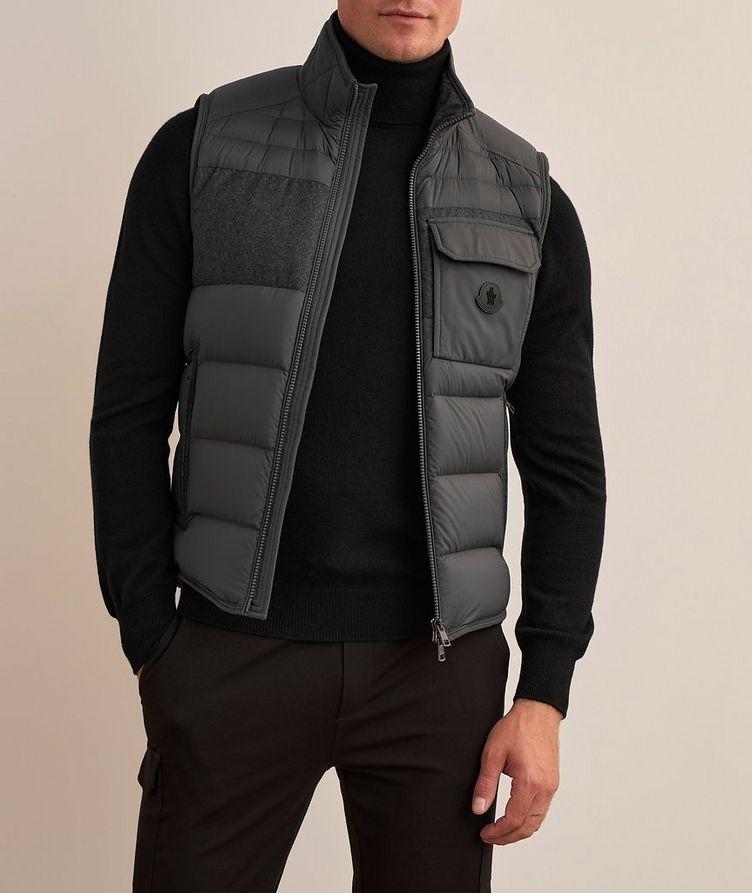 Mix Media Down Vest image 1