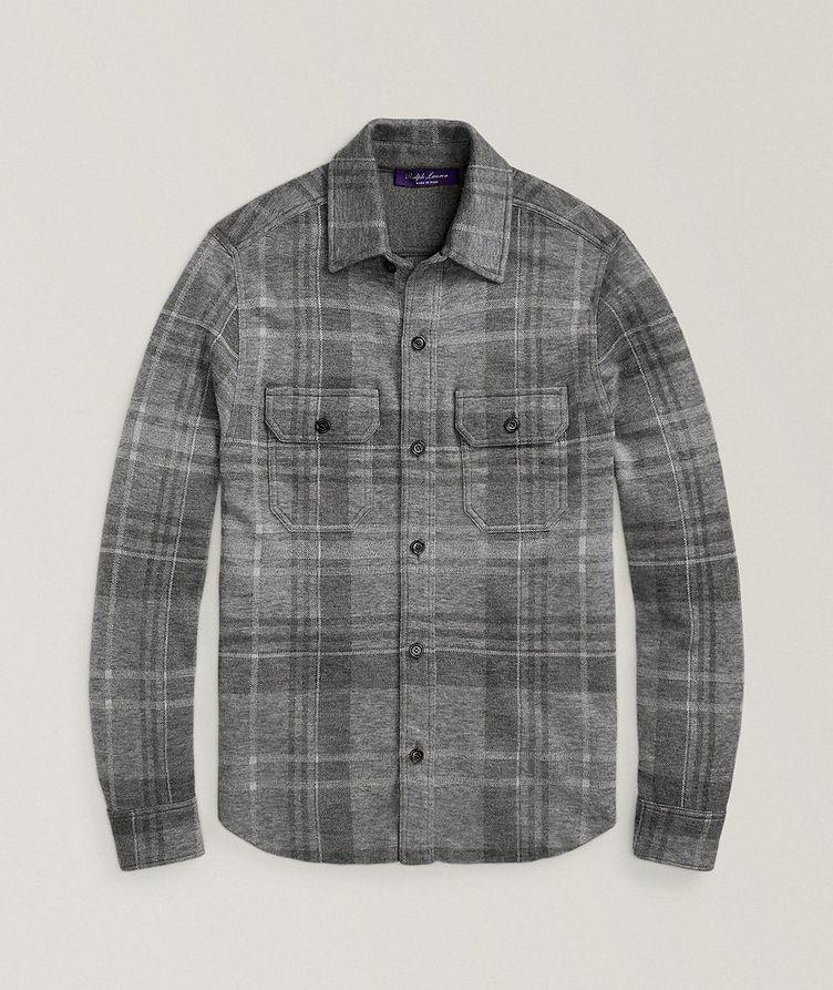 Birdseye Cashmere-Wool Overshirt  image 0