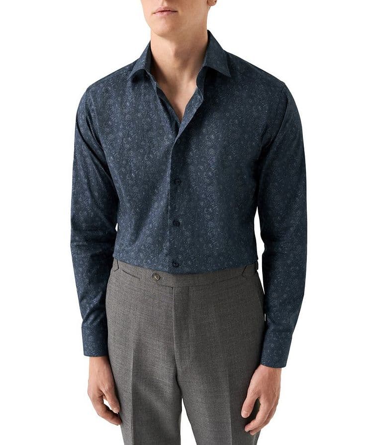 Chemise habillée en twill à motif image 1