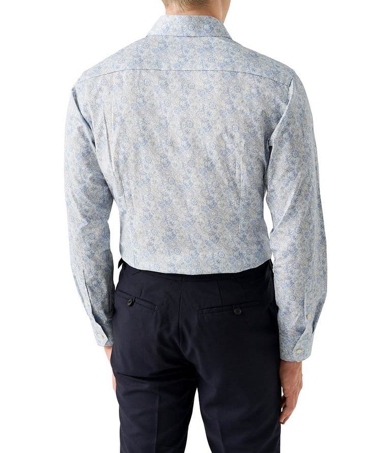 Contemporary-Fit Motif Twill Dress Shirt image 2