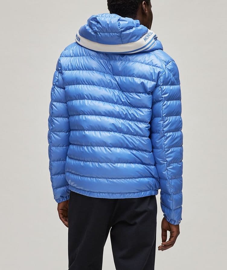 Cornour Contrast Stripe Hooded Down Jacket image 2