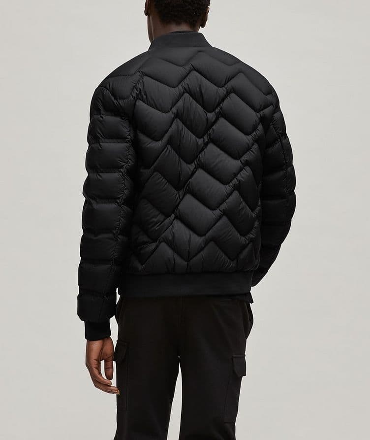 Zig-Zag Quilted Down Ski Jacket image 2