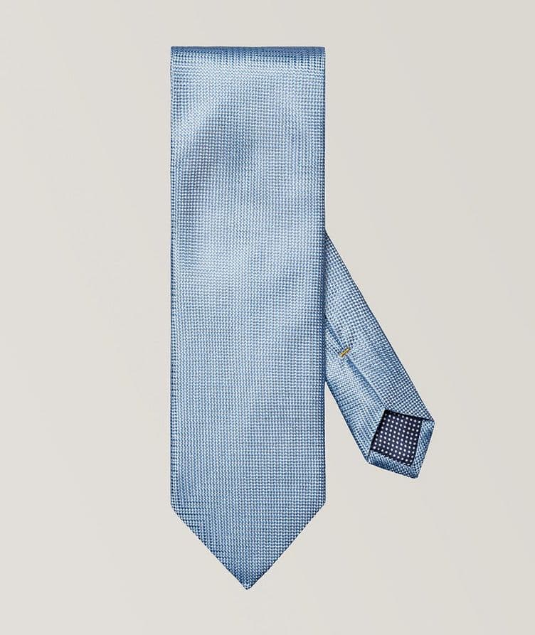 Herringbone Woven Silk Tie image 0