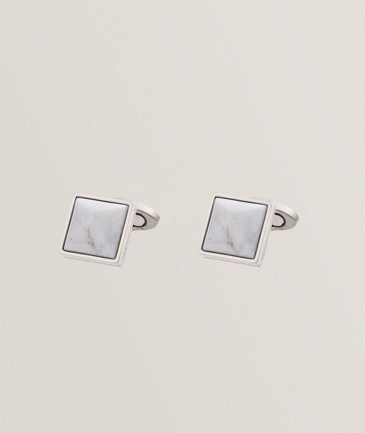 Ivory Agate Cufflinks image 0