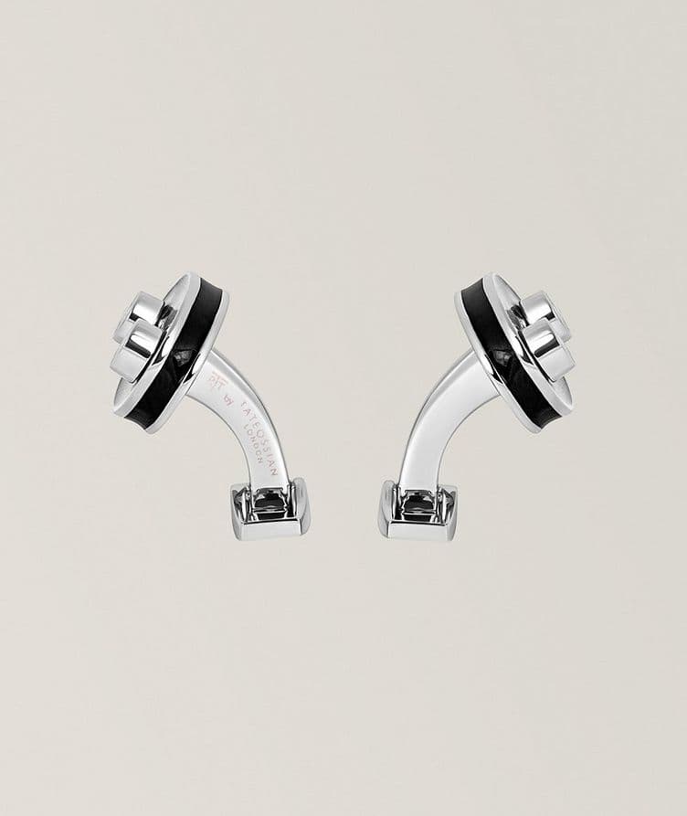 Sports Ice Racing Car Cufflinks  image 2