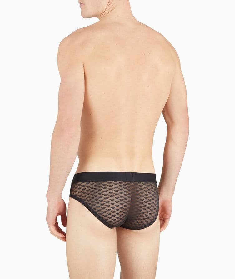 Jacquard All-Over Eagle Briefs image 3